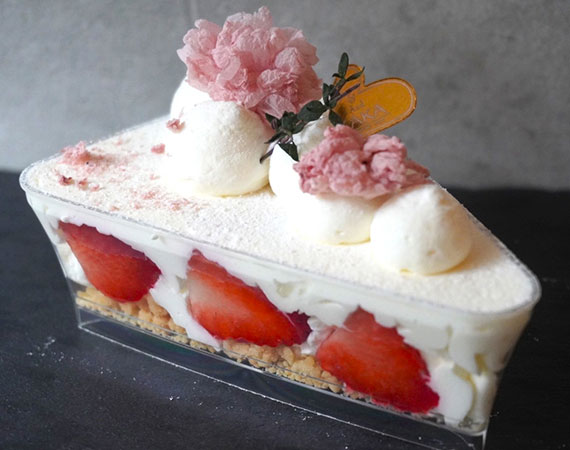 苺とマスカルポーネのショートケーキ